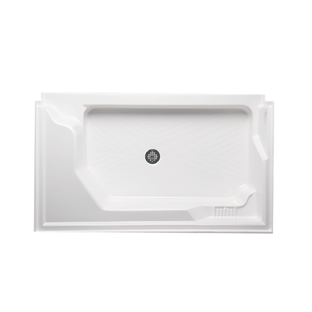 Shower Base 6036 Single Threshold with Seat