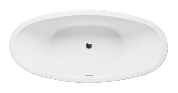 OMAN10 　ホワイト　COLONISTA Wyndham Collection Miranda 36-in White Undermount Single