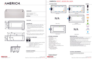 Kent 6030 Right Hand ADA