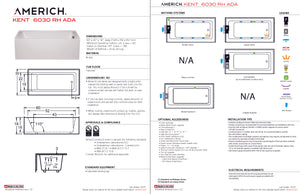 Kent 6030 Right Hand ADA