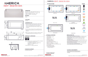 Kent 6632 Right Hand ADA