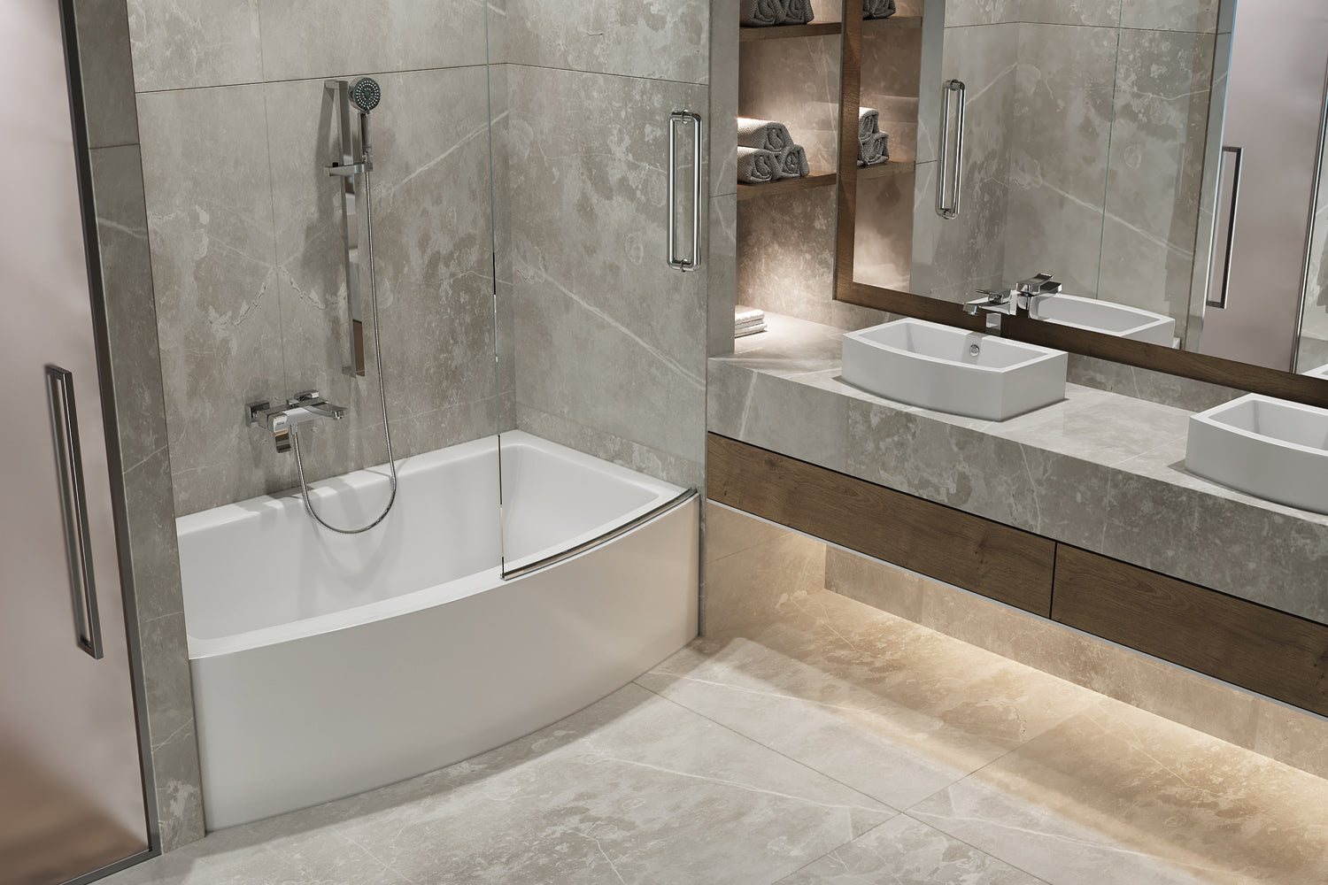 Mezzaluna 6032 ADA Right Hand