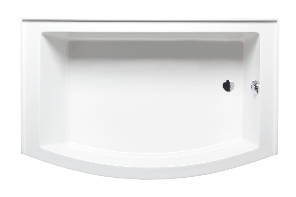 Americh Mezzaluna 60 32 Ada Right Hand Skirted Bathtub