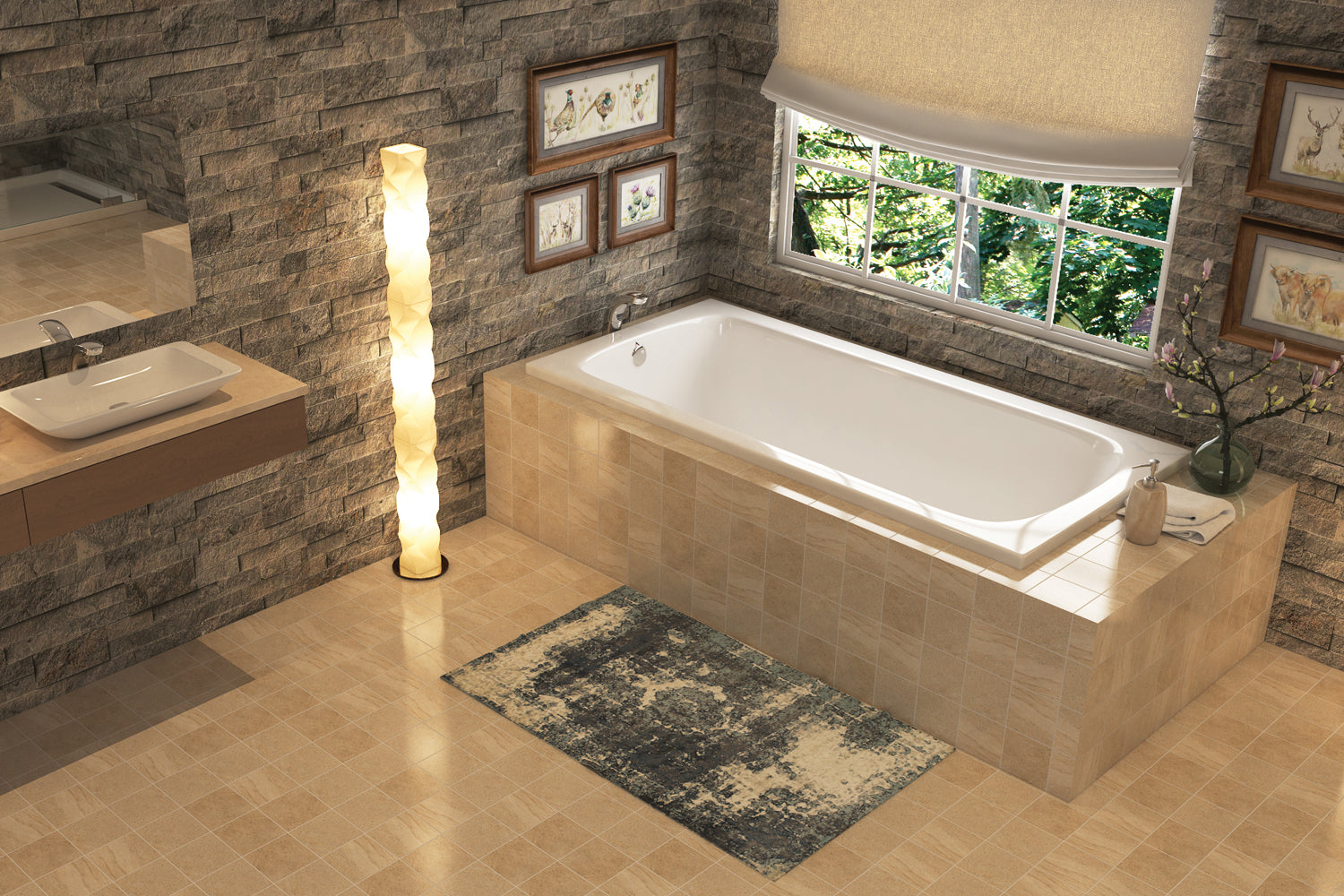 Americh Miro 54 30 Drop-in Bathtub