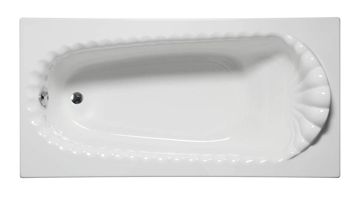 Americh Shell 72 36 Vintage Bathtub